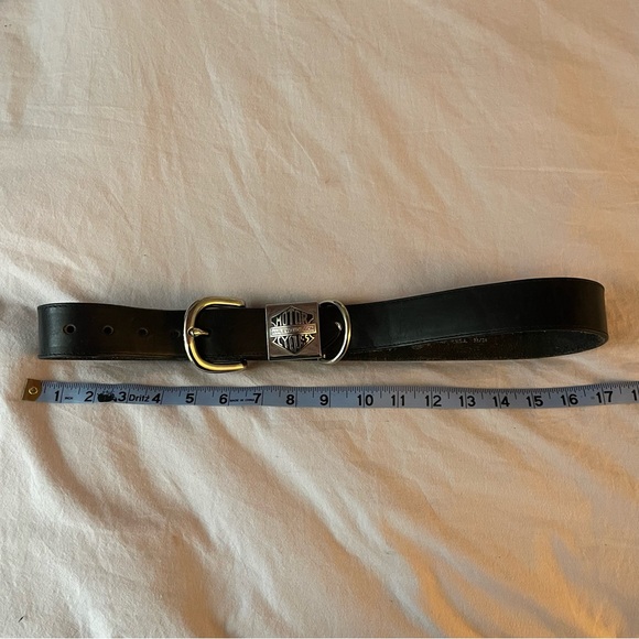 Harley Davidson Leather Belt - Picture 6 of 7